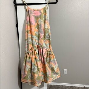 NWOT~FREE PEOPLE~Deserted Island Mini Dress! Size M